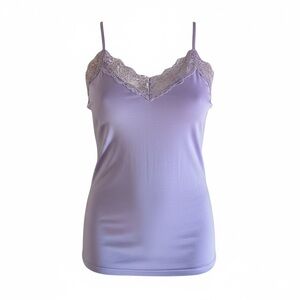 Lavender Lace Trim Cami